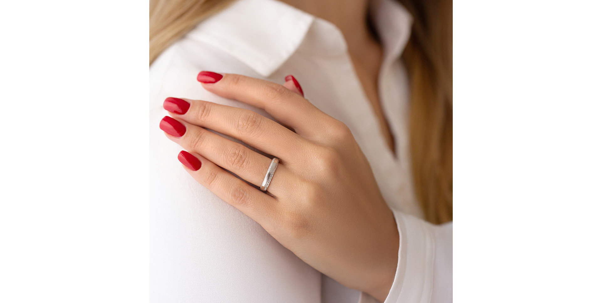 Prsteň s diamantmi Marsala