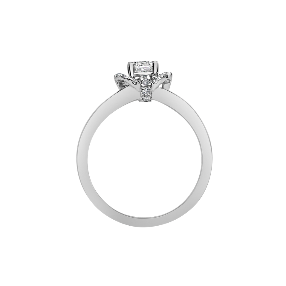 Prsteň s diamantmi Omer