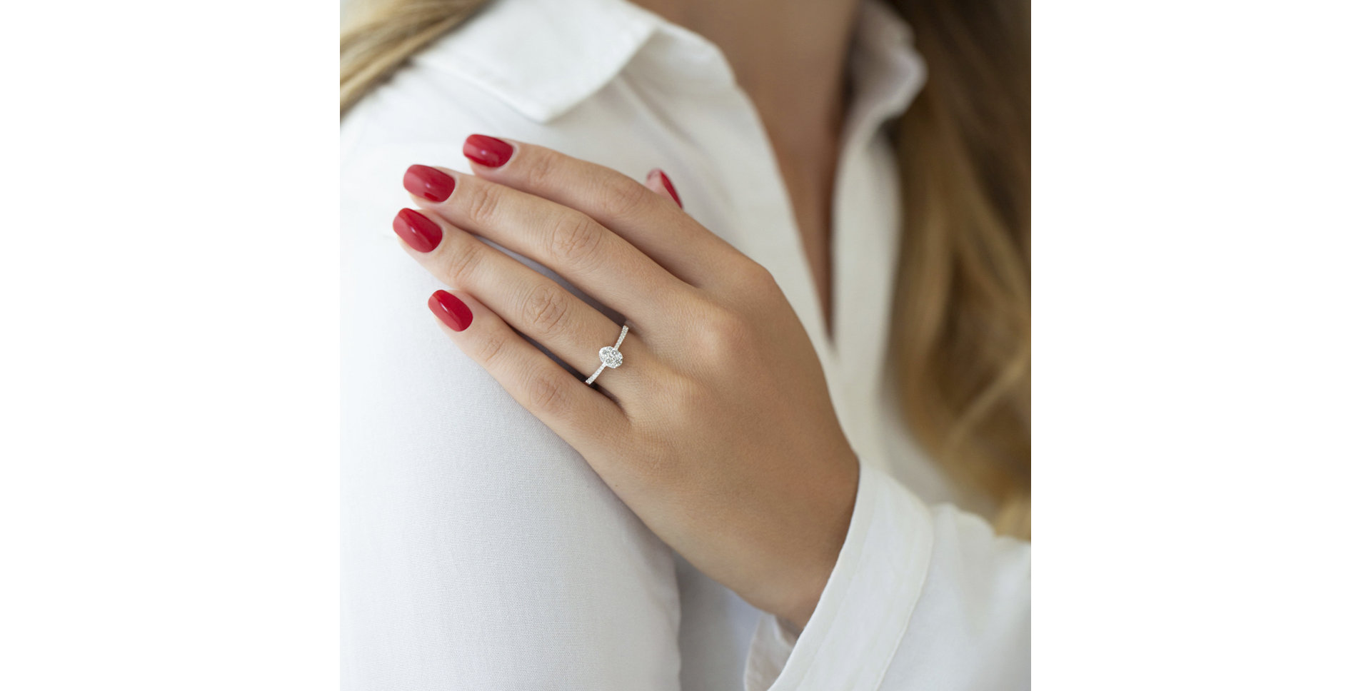 Prsteň s diamantmi Daphne