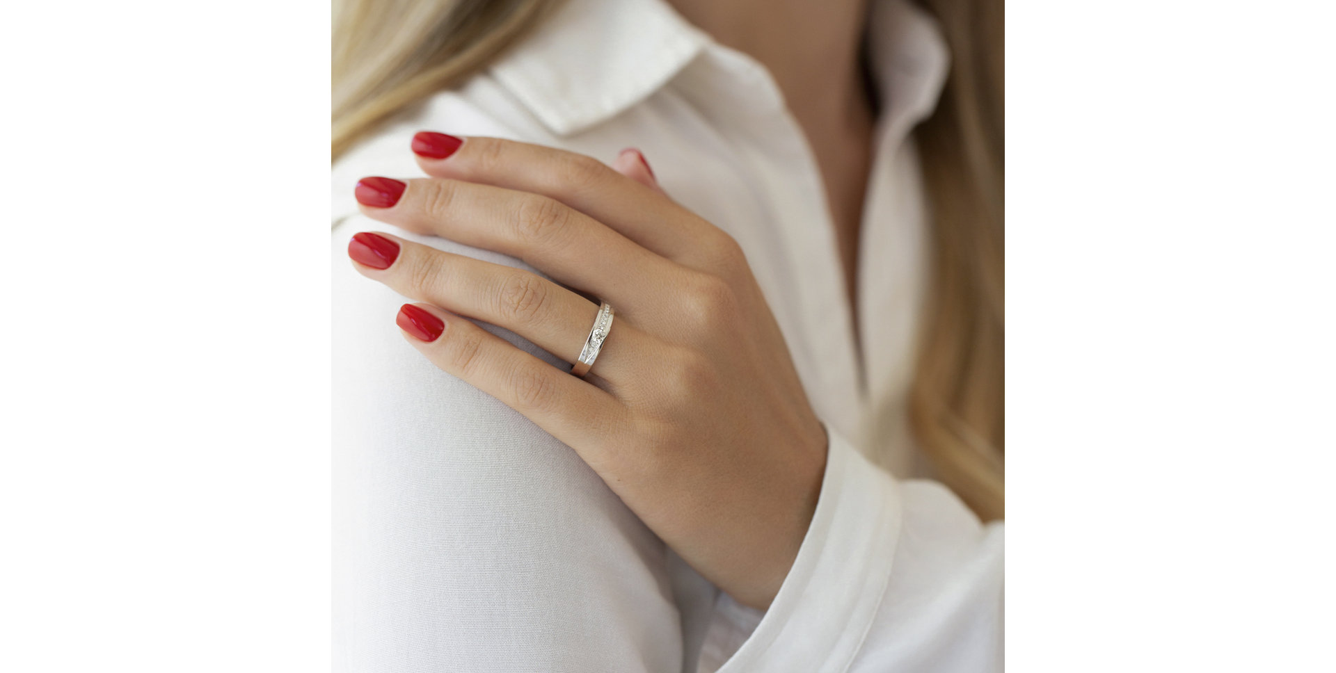 Prsteň s diamantmi Eternal Feeling