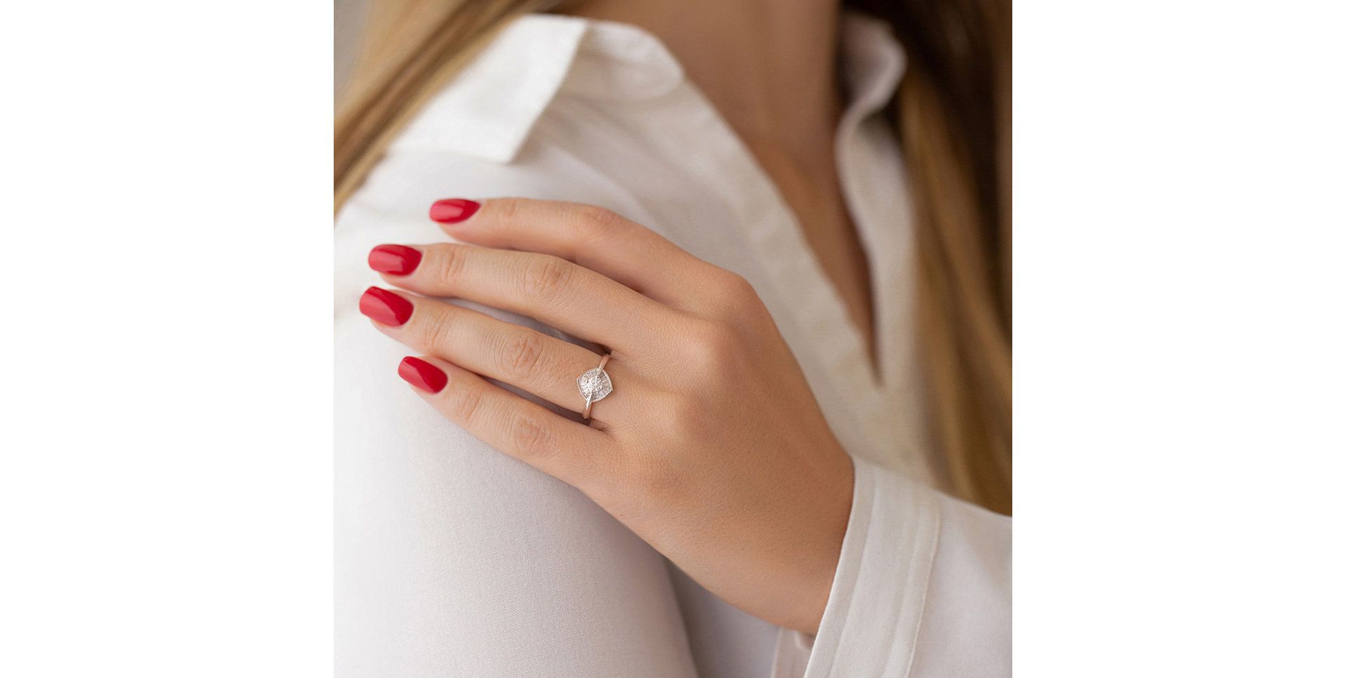 Prsteň s diamantmi Exotic Blessing