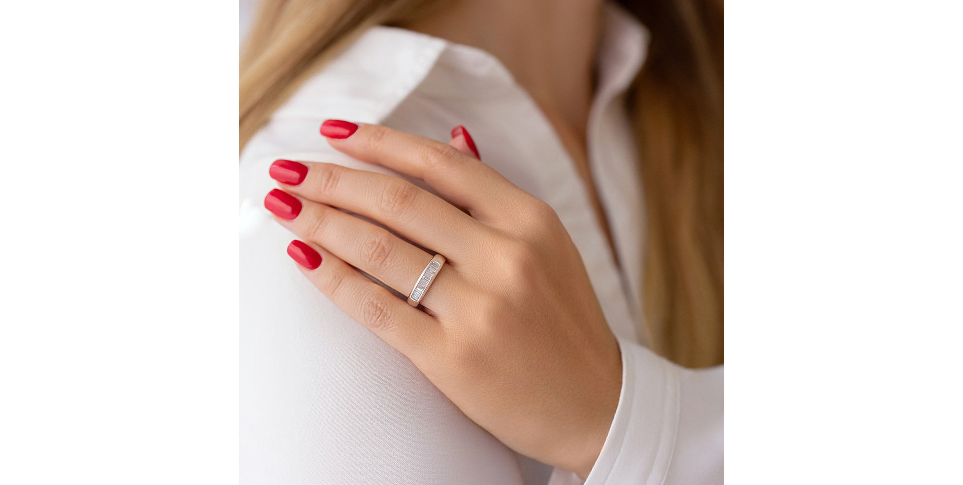 Prsteň s diamantmi Avery