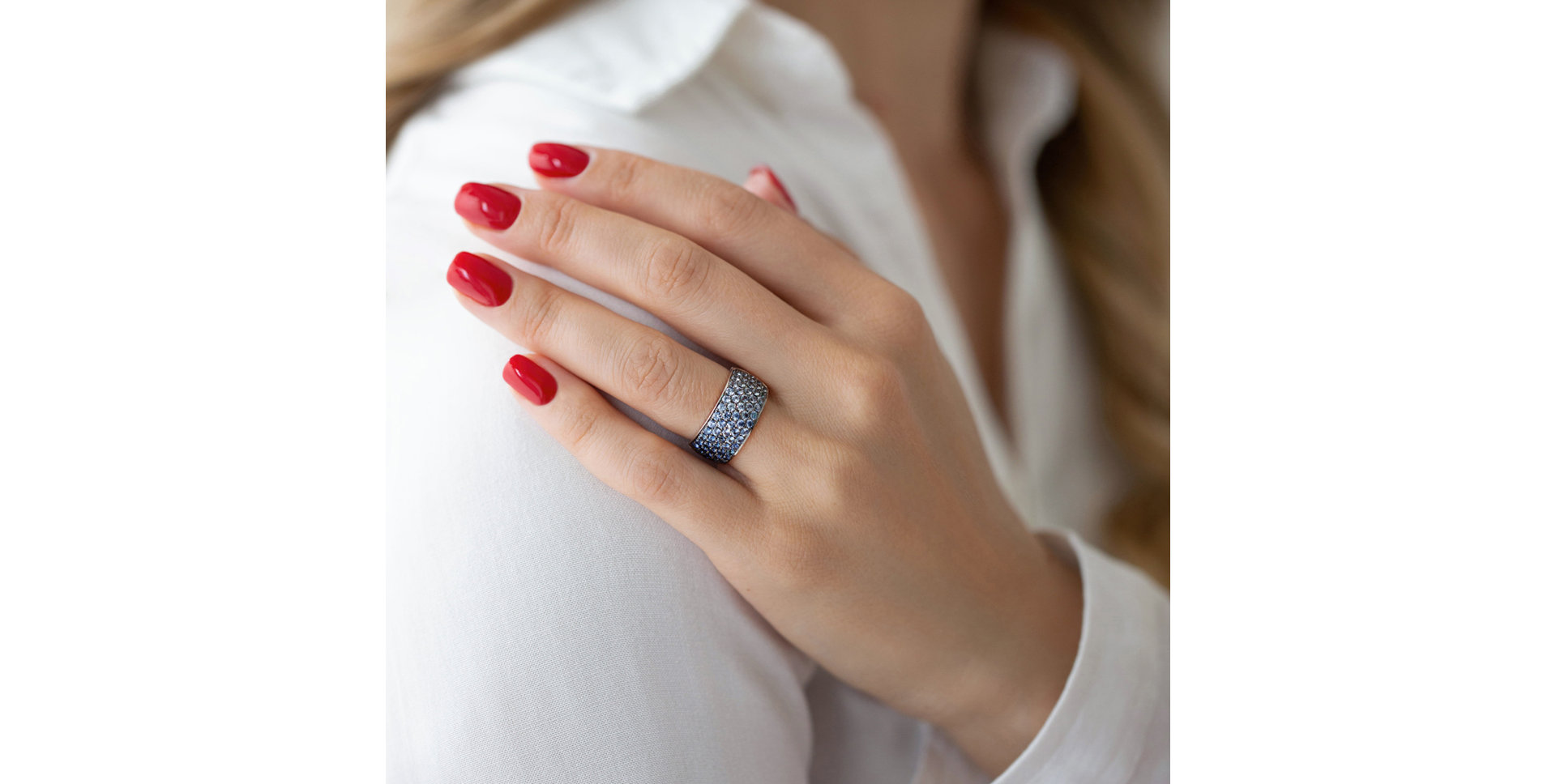 Prsteň so zafírmi Altha