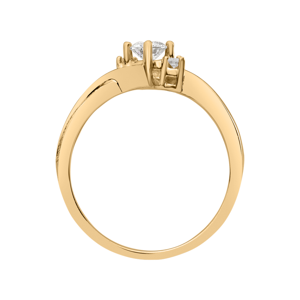 Prsteň s diamantmi Marlin