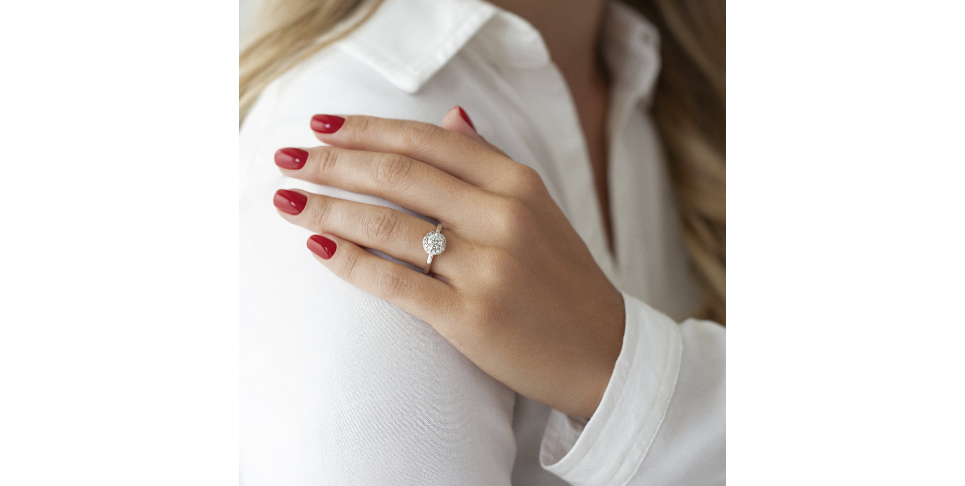 Prsteň s diamantmi Mystic Galaxy