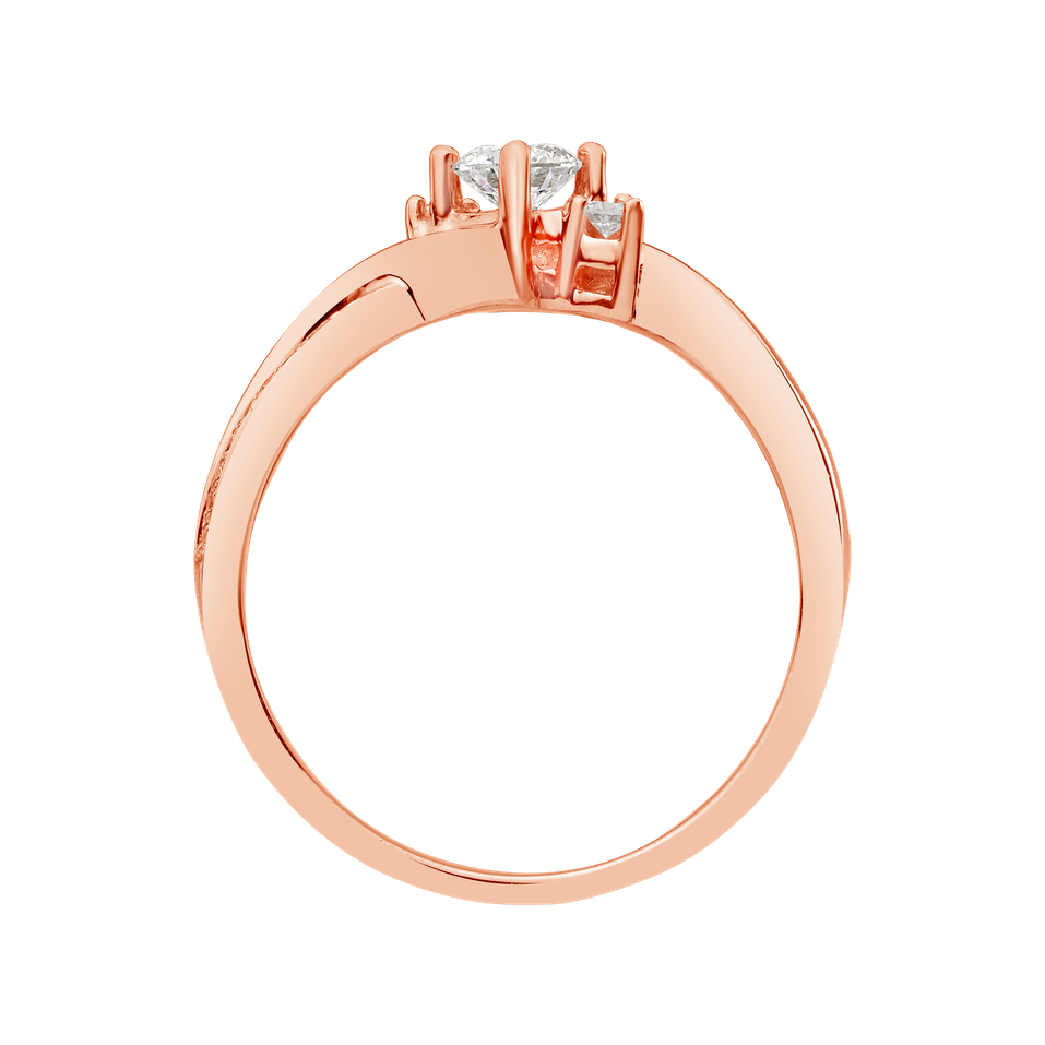 Prsteň s diamantmi Marlin