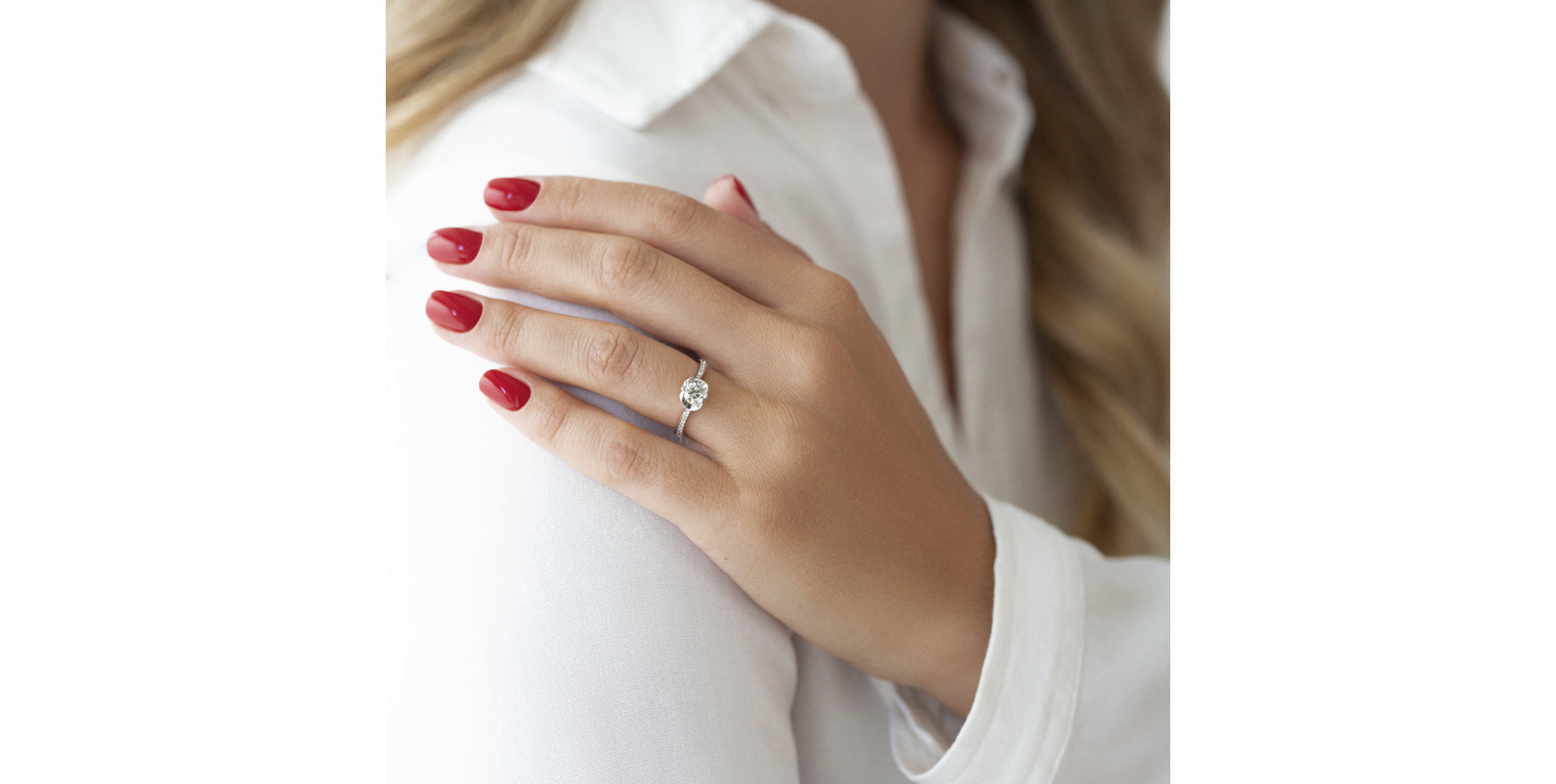 Prsteň s diamantmi Midnight Madame