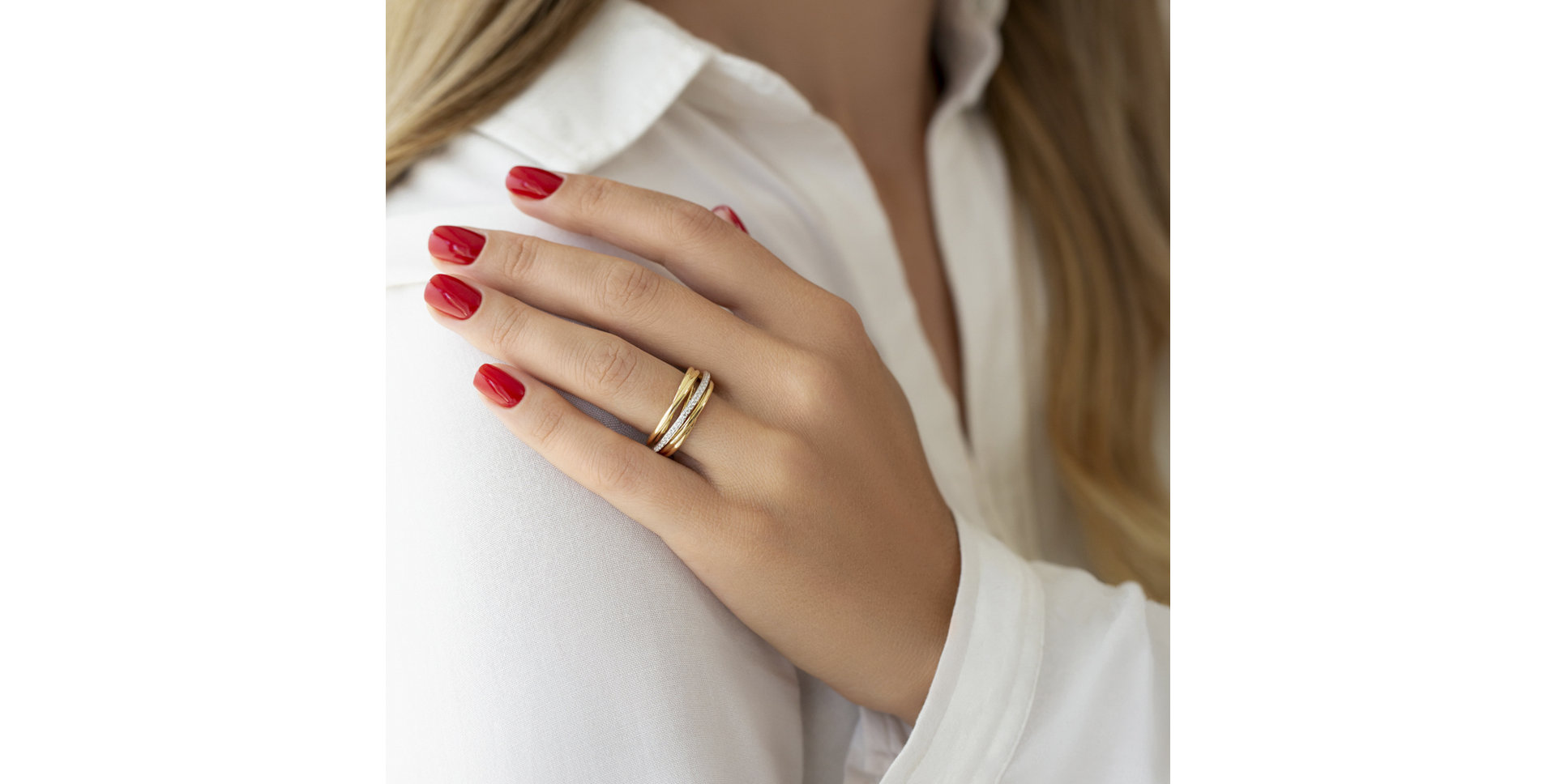 Prsteň s diamantmi Tauren