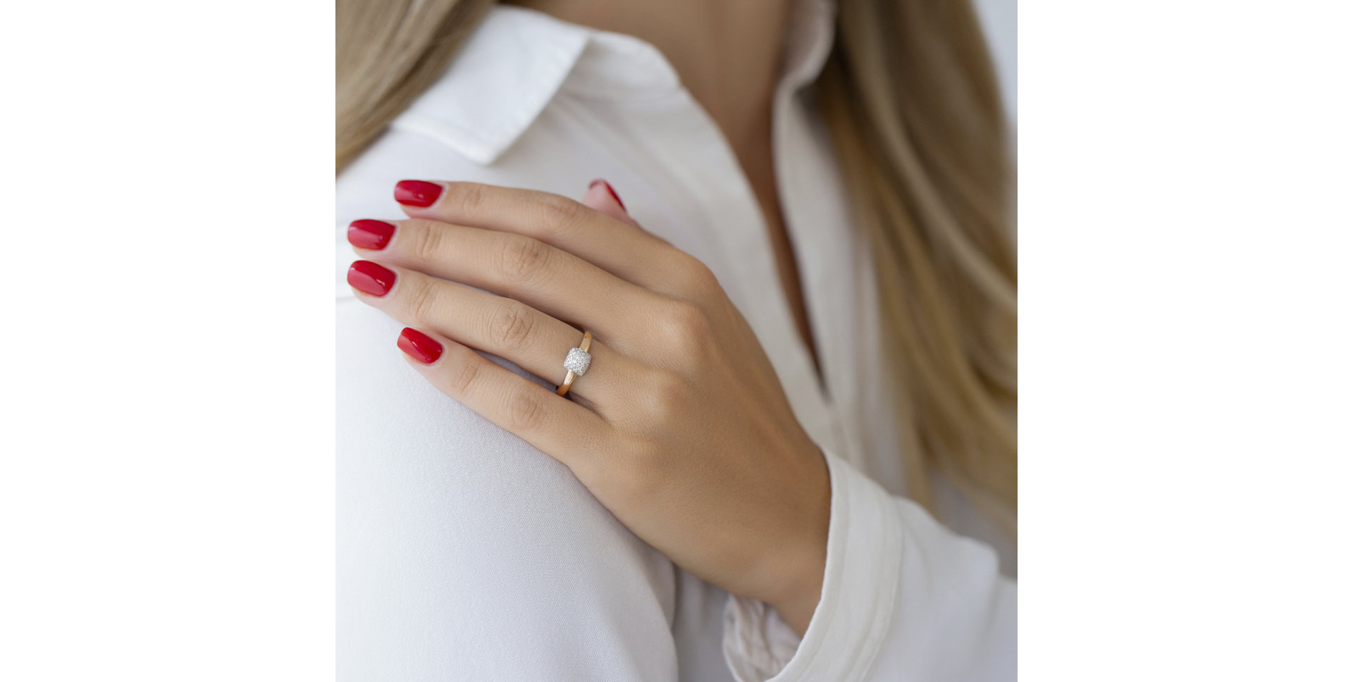 Prsteň s diamantmi Mellow Life