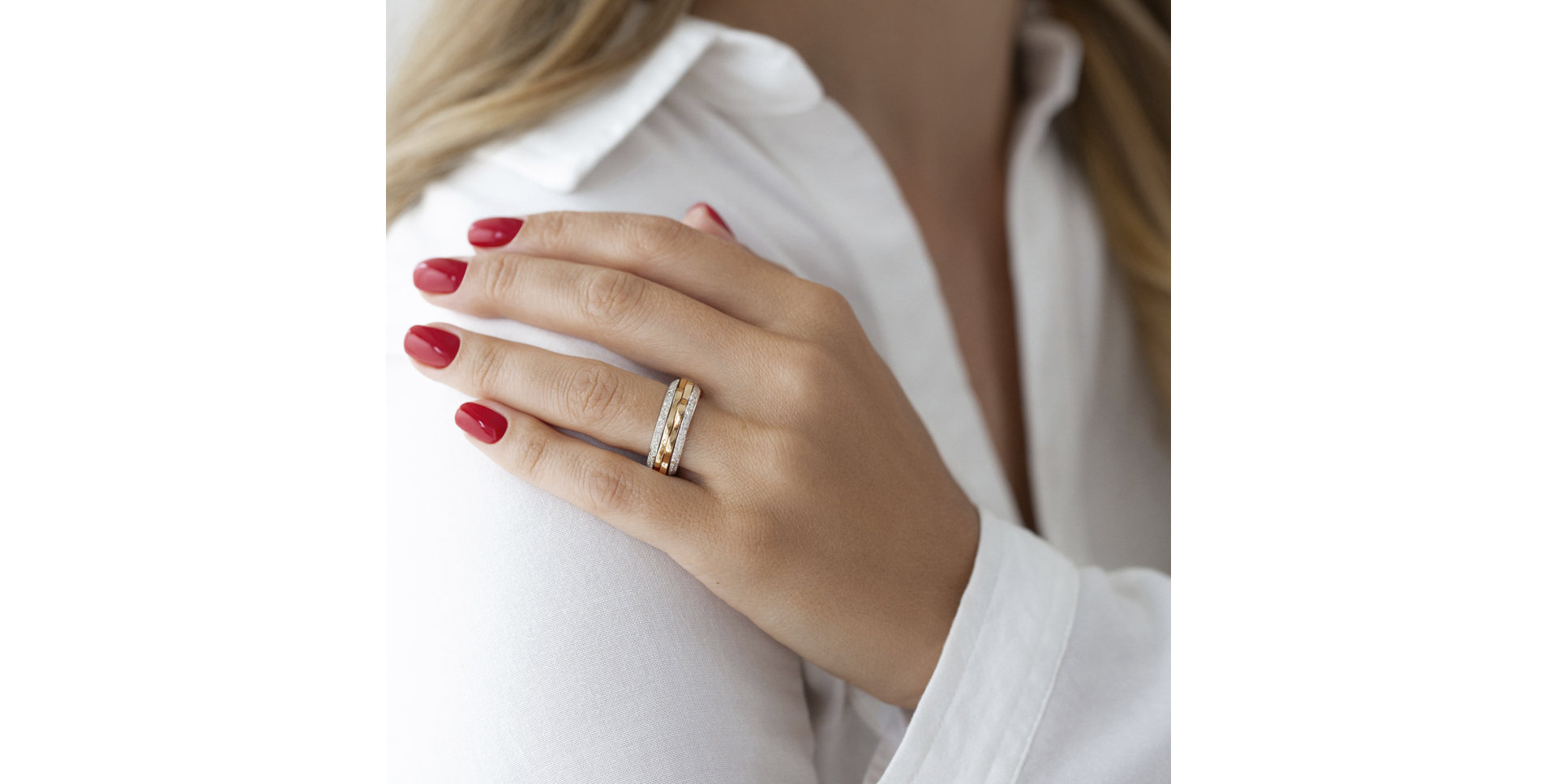 Prsteň s diamantmi Pacôme