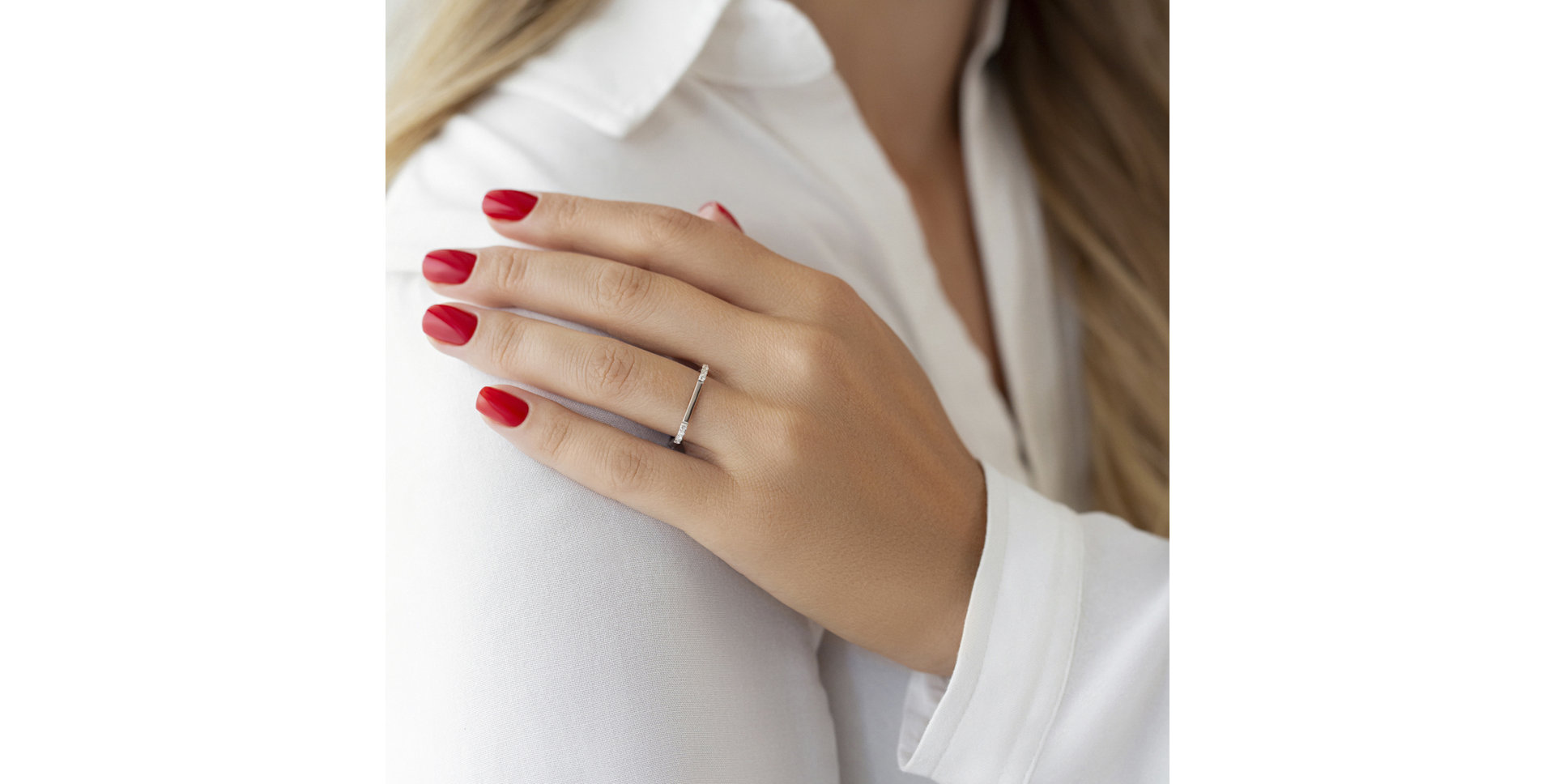 Prsteň s diamantmi Mégane