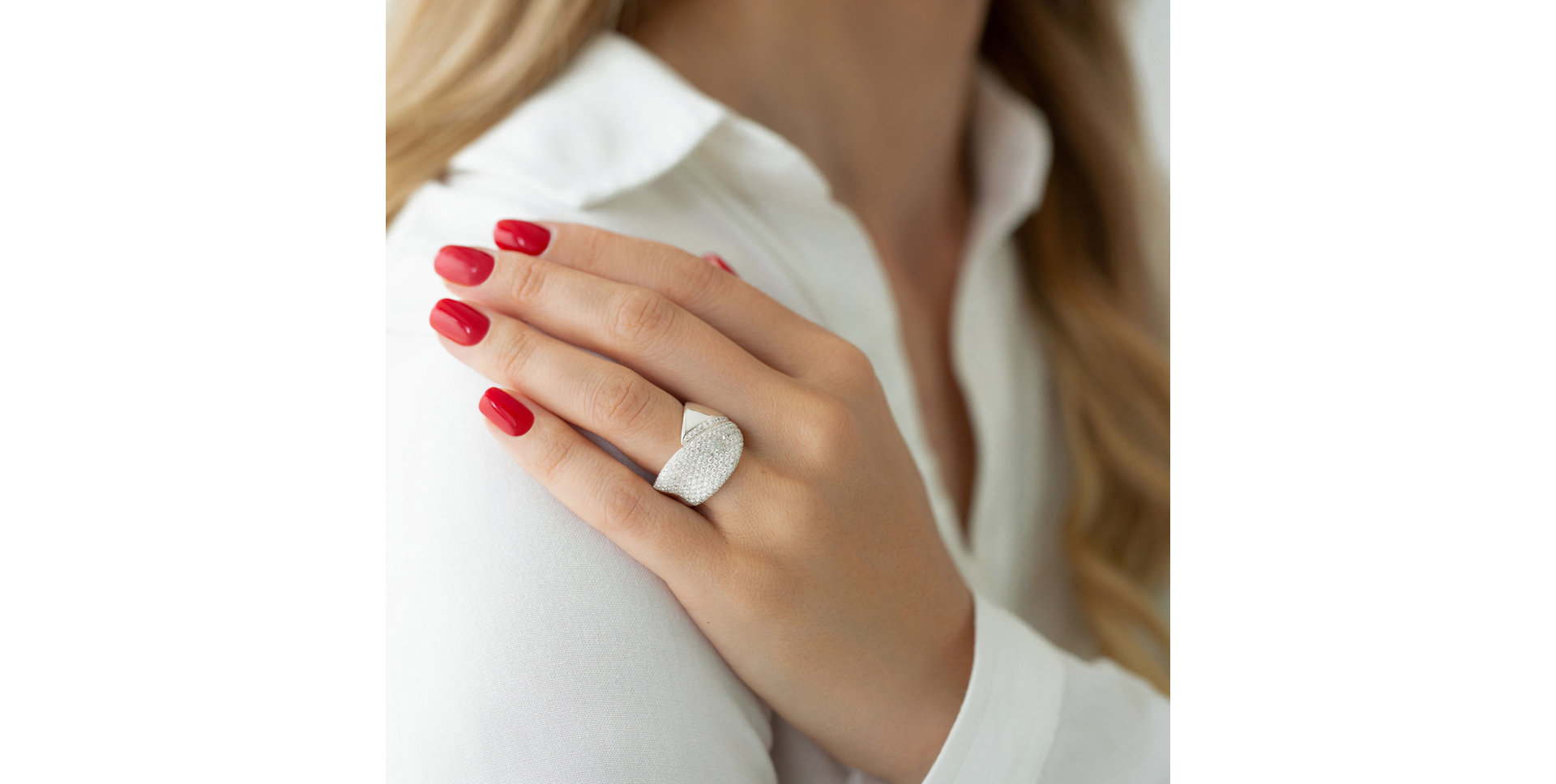 Prsteň s diamantmi Moon Heaven