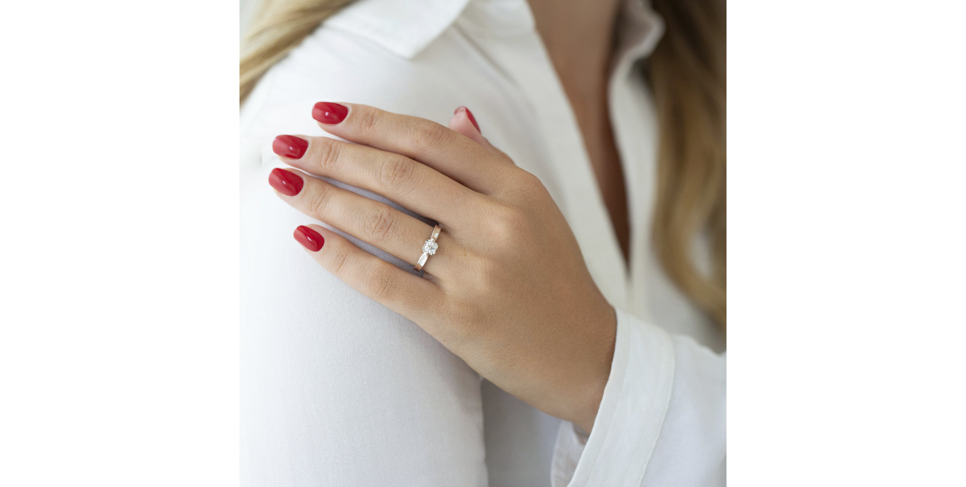 Prsteň s diamantom Roger