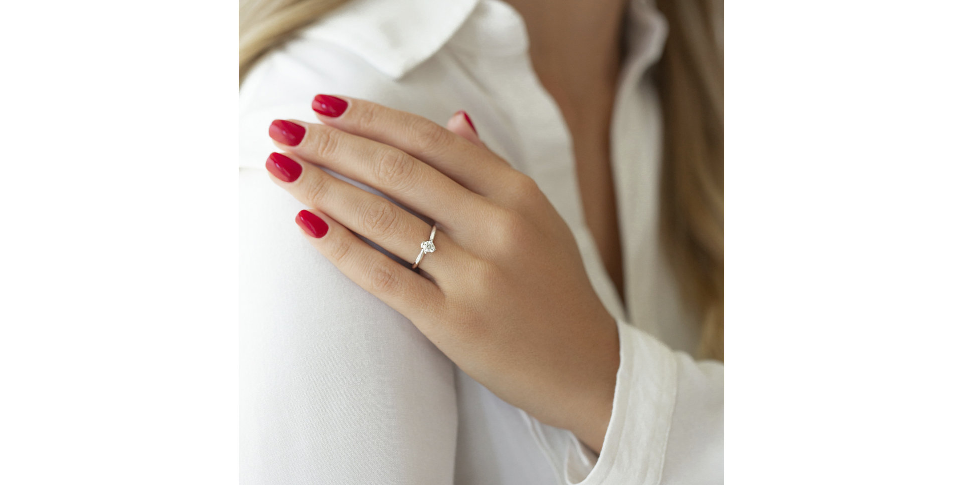 Prsteň s diamantmi Crystal Clear