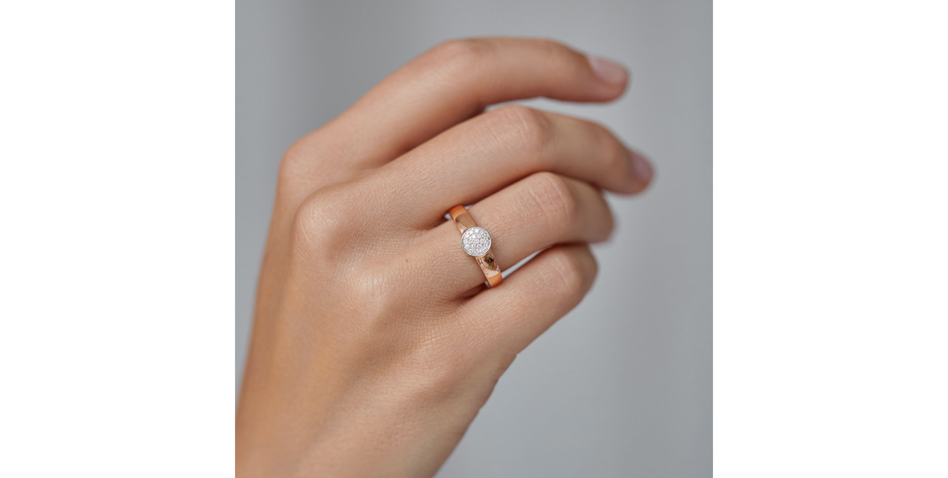 Prsteň s diamantmi Orion Fantasy