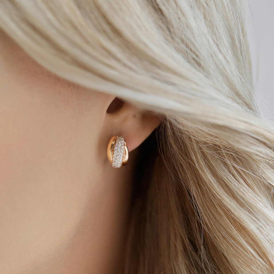 Náušnice s diamantmi Galaxy Dream