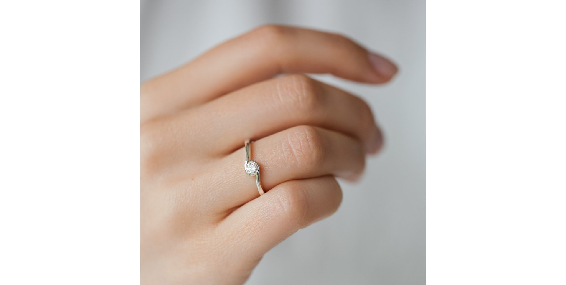 Prsteň s diamantom Adorable Joy