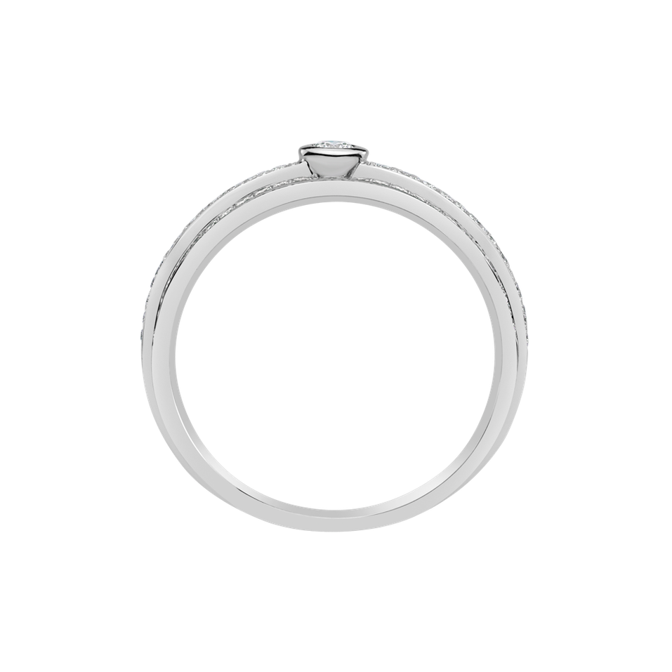 Prsteň s diamantmi Manuel