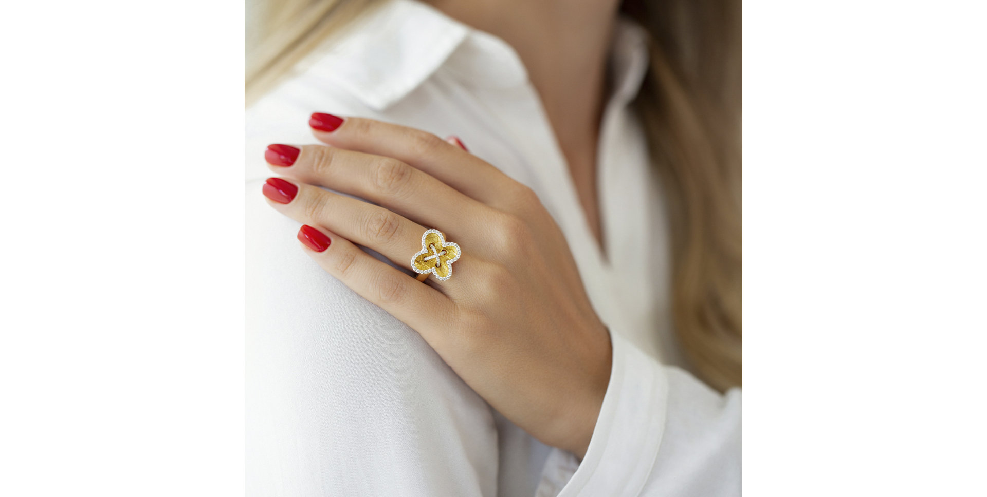 Prsteň s diamantmi Mariangela