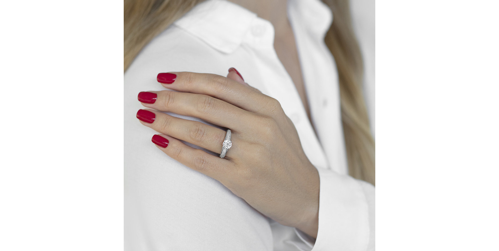 Prsteň s diamantmi Posh Diamond