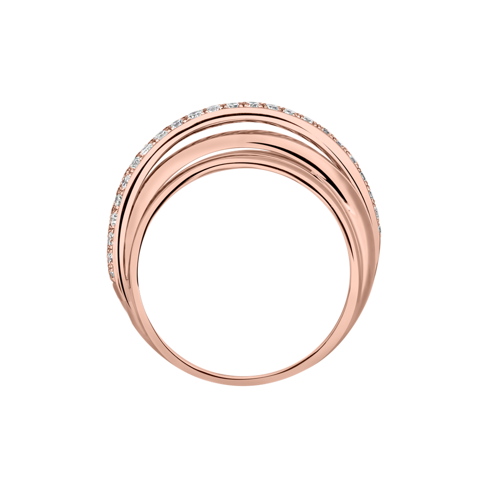 Prsteň s diamantmi Starshine Glam