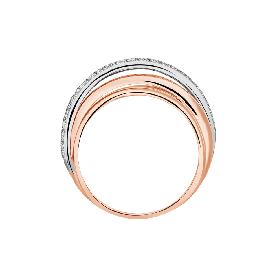 Prsteň s diamantmi Starshine Glam