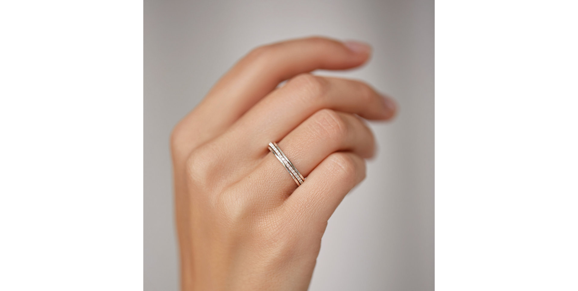 Prsteň s diamantmi Breathtaking Line