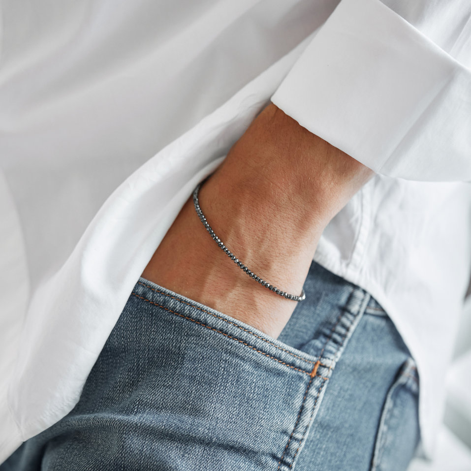 Náramok s diamantmi Darkness