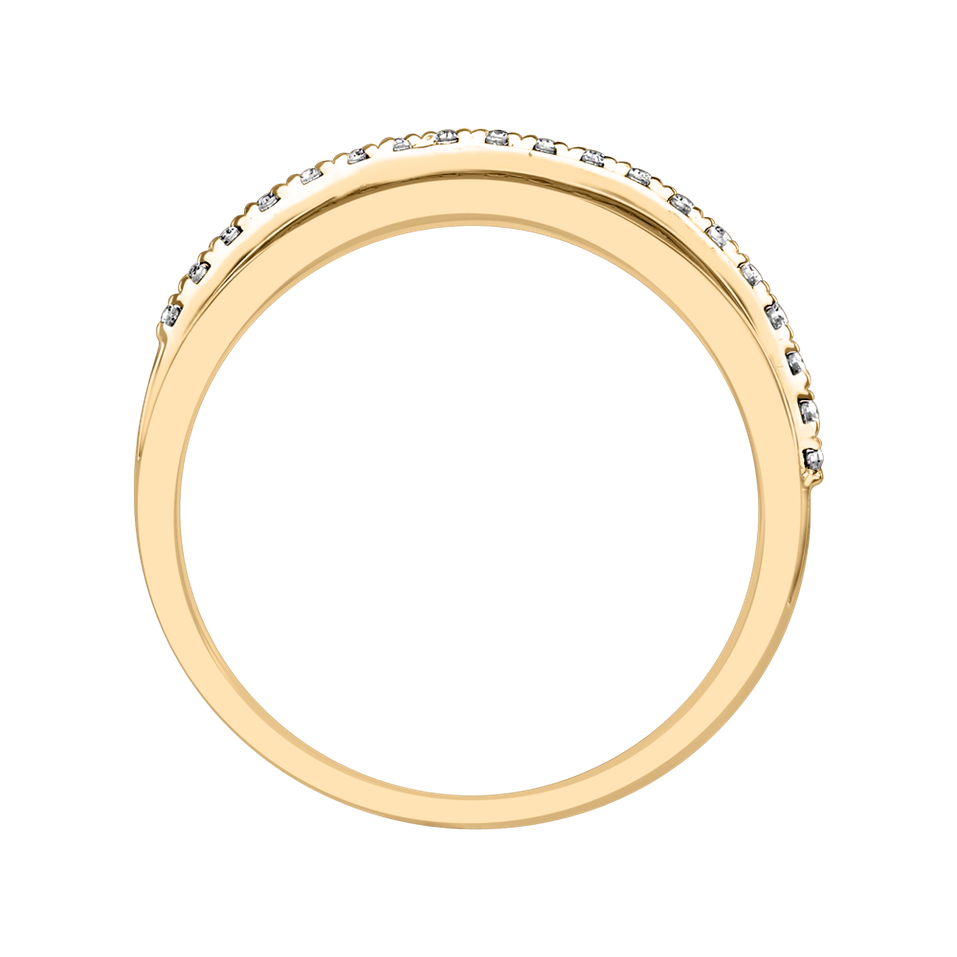 Prsteň s diamantmi Breathtaking Line