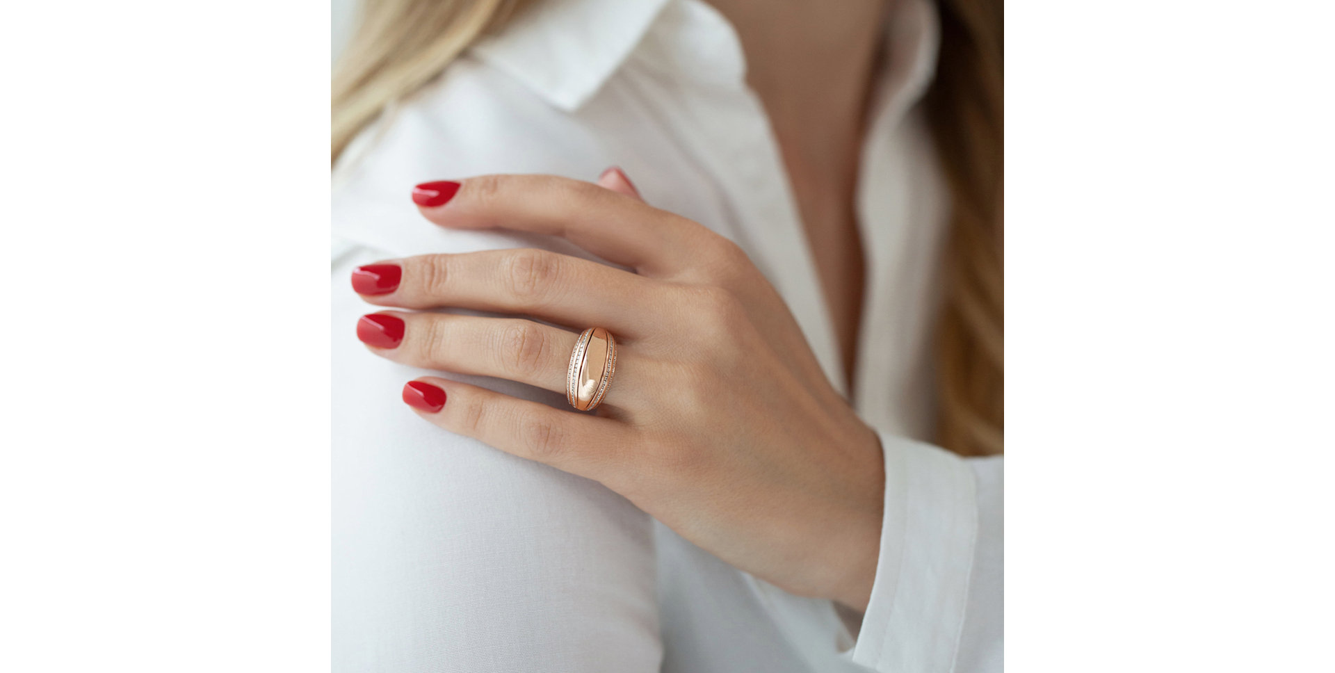 Prsteň s diamantmi Graceful Brilliance