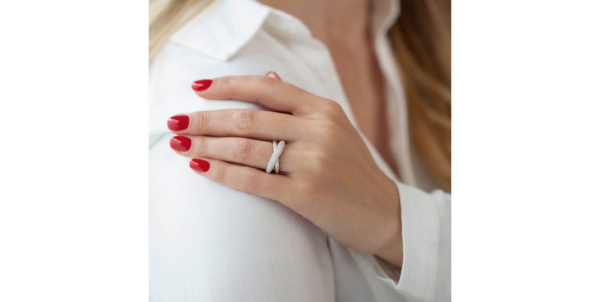 Prsteň s hnedými diamantmi Star Labyrinth