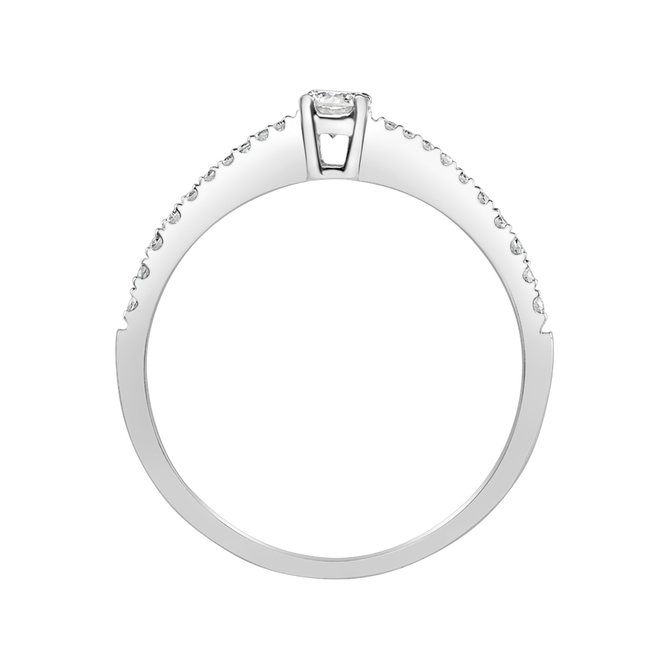 Prsteň s diamantmi Glittery Love