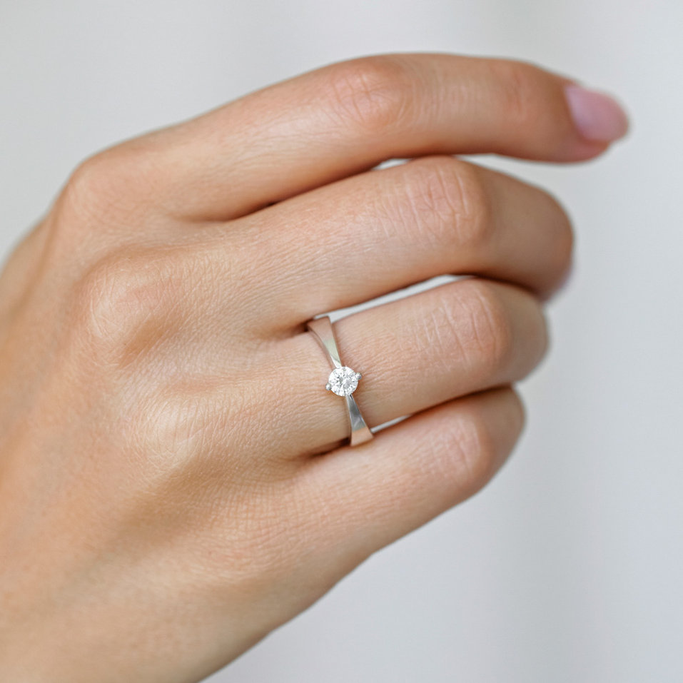 Prsteň s diamantom Love Bliss