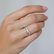 Prsteň s diamantmi Sparkling Ray3