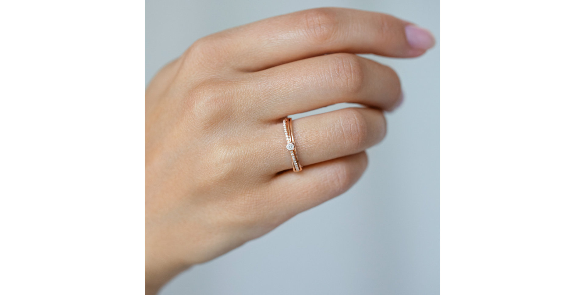 Prsteň s diamantmi Opium Light