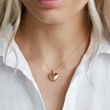 Přívěsok s diamantmi Love Mania