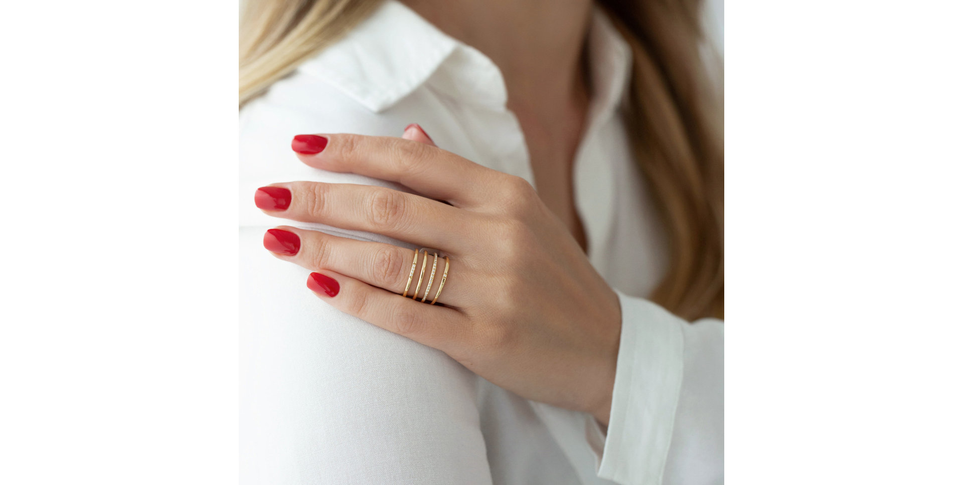 Prsteň s diamantmi Moonlight Infinity