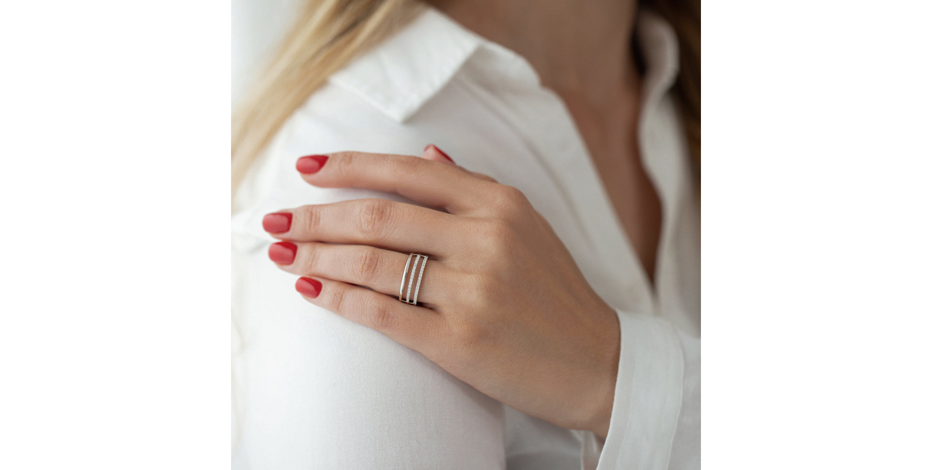 Prsteň s diamantmi Dream Infinity