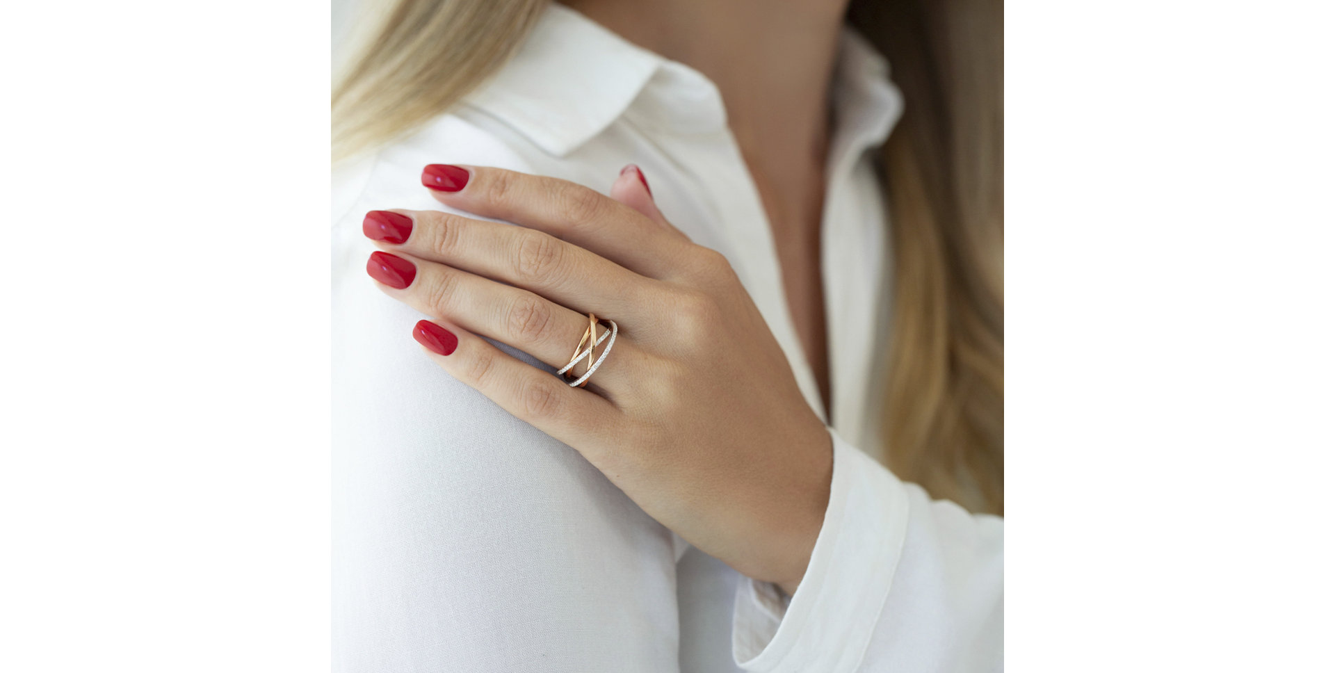 Prsteň s diamantmi Georgina