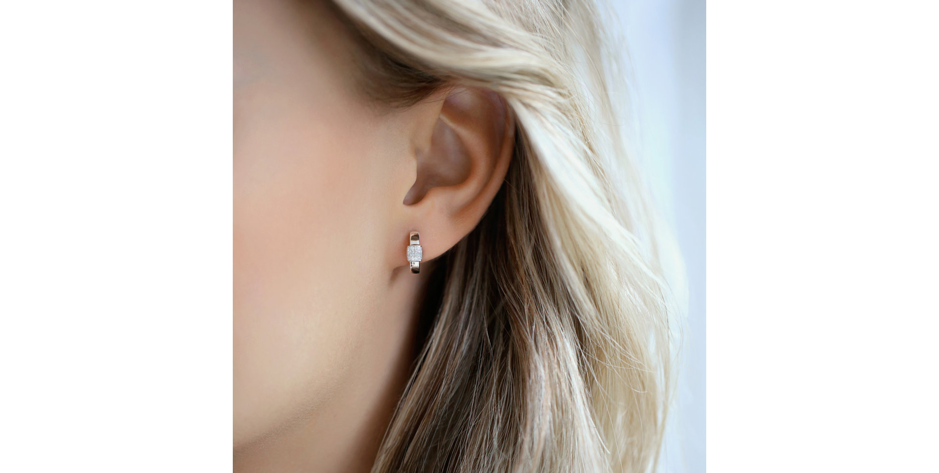 Náušnice s diamantmi Miracle Sparkle