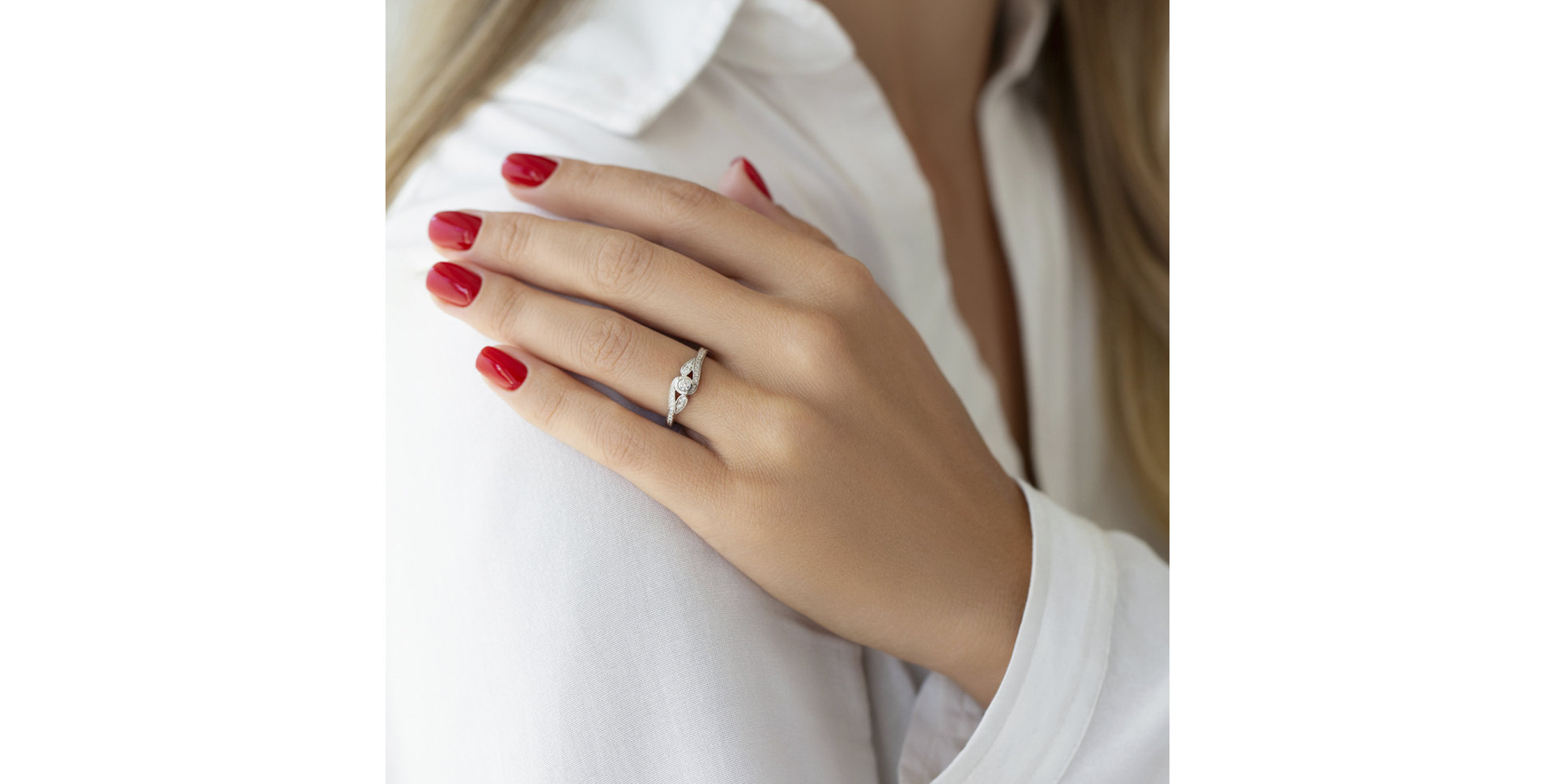 Prsteň s diamantmi Wonder Guardian