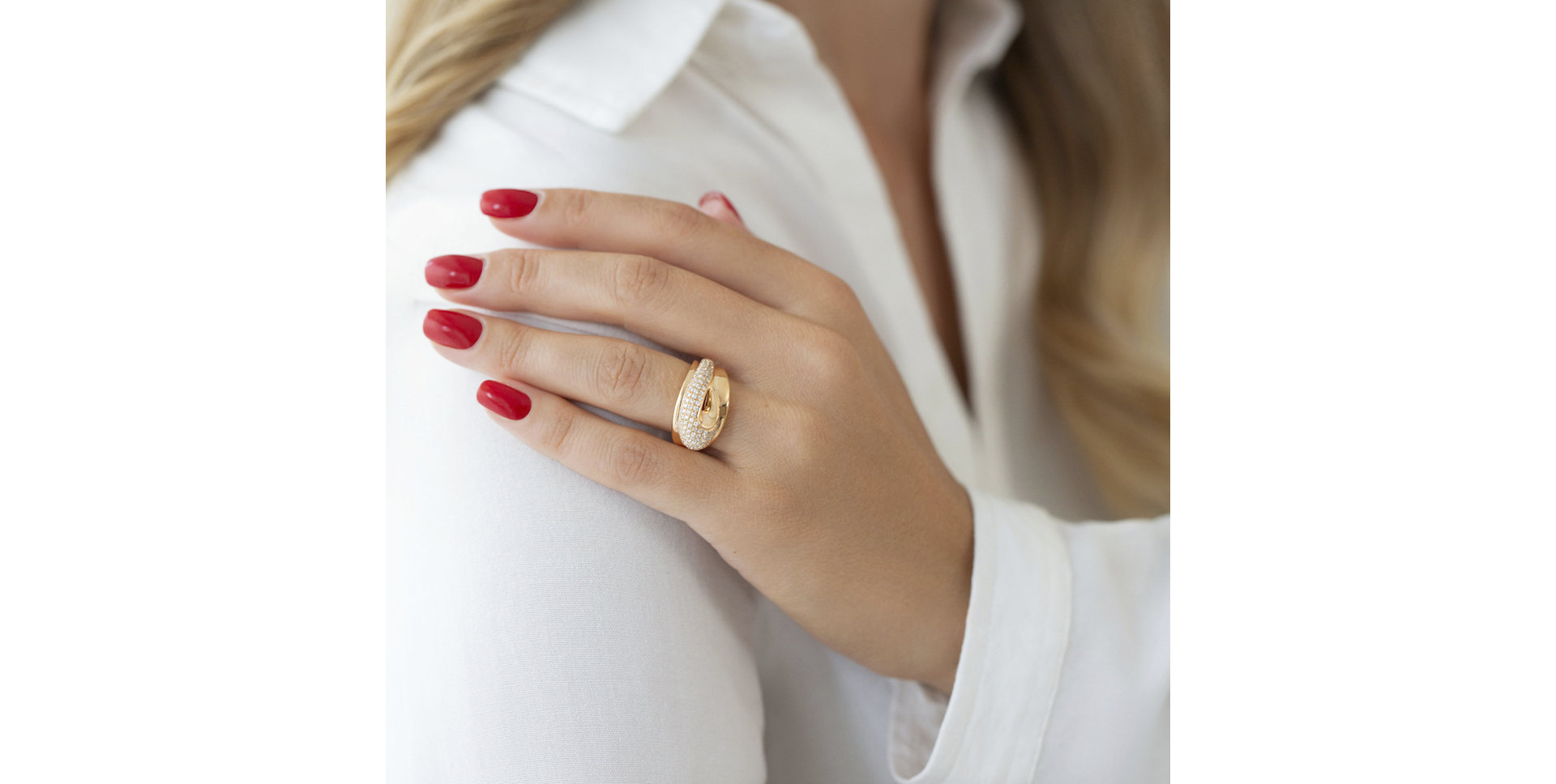 Prsteň s diamantmi Sophie