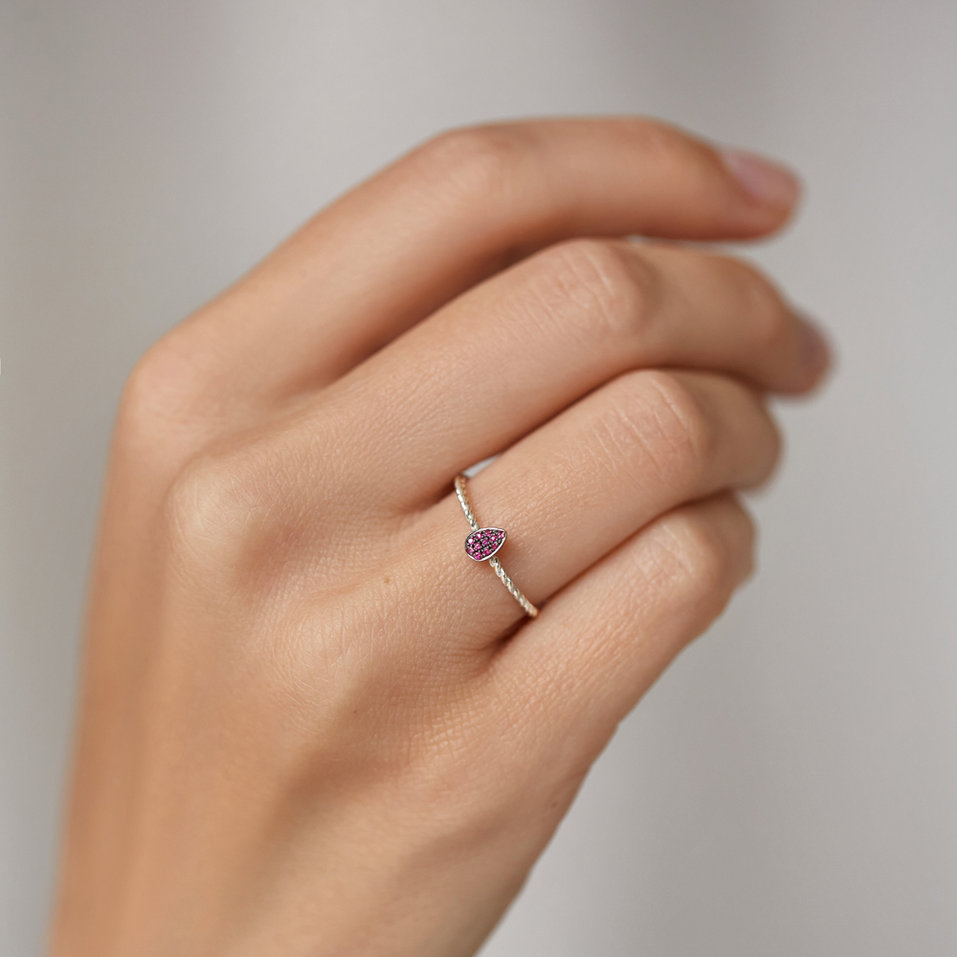 Prsteň s rubínmi Witching Passion