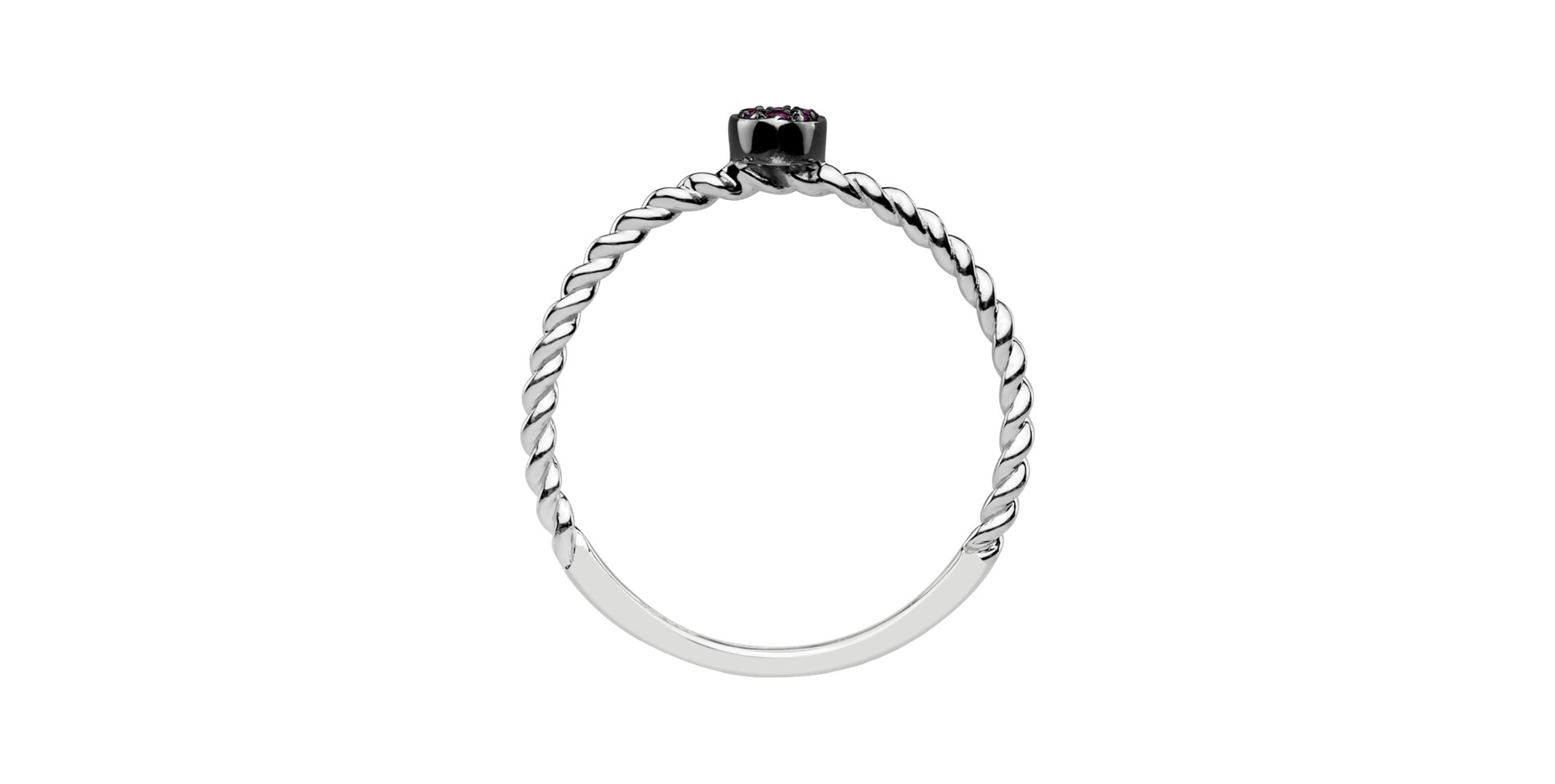 Prsteň s rubínmi Witching Passion