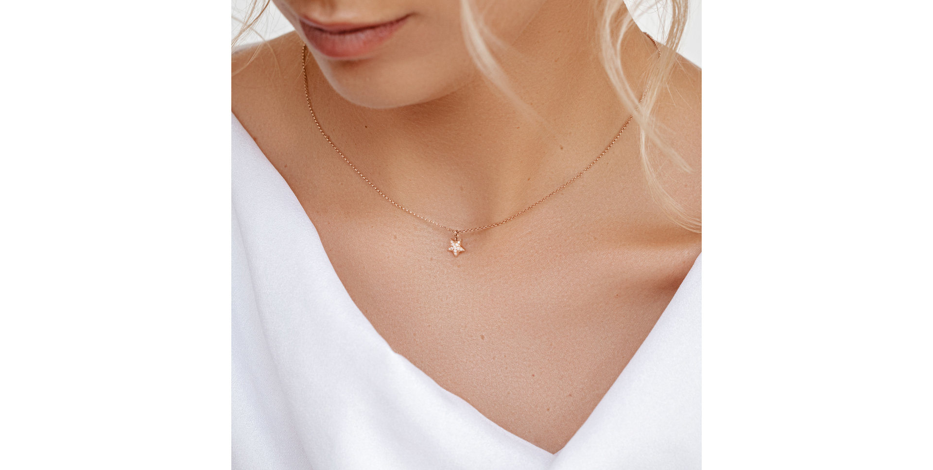 Náhrdelník s diamantmi Waterfall Heaven