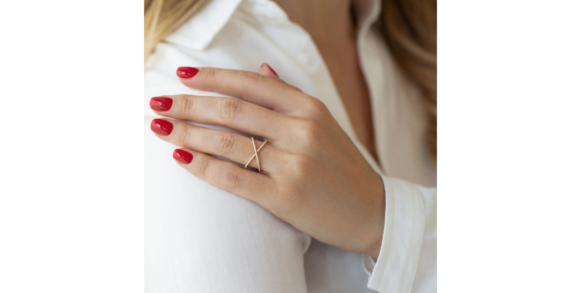 Prsteň s diamantmi Posh Planet