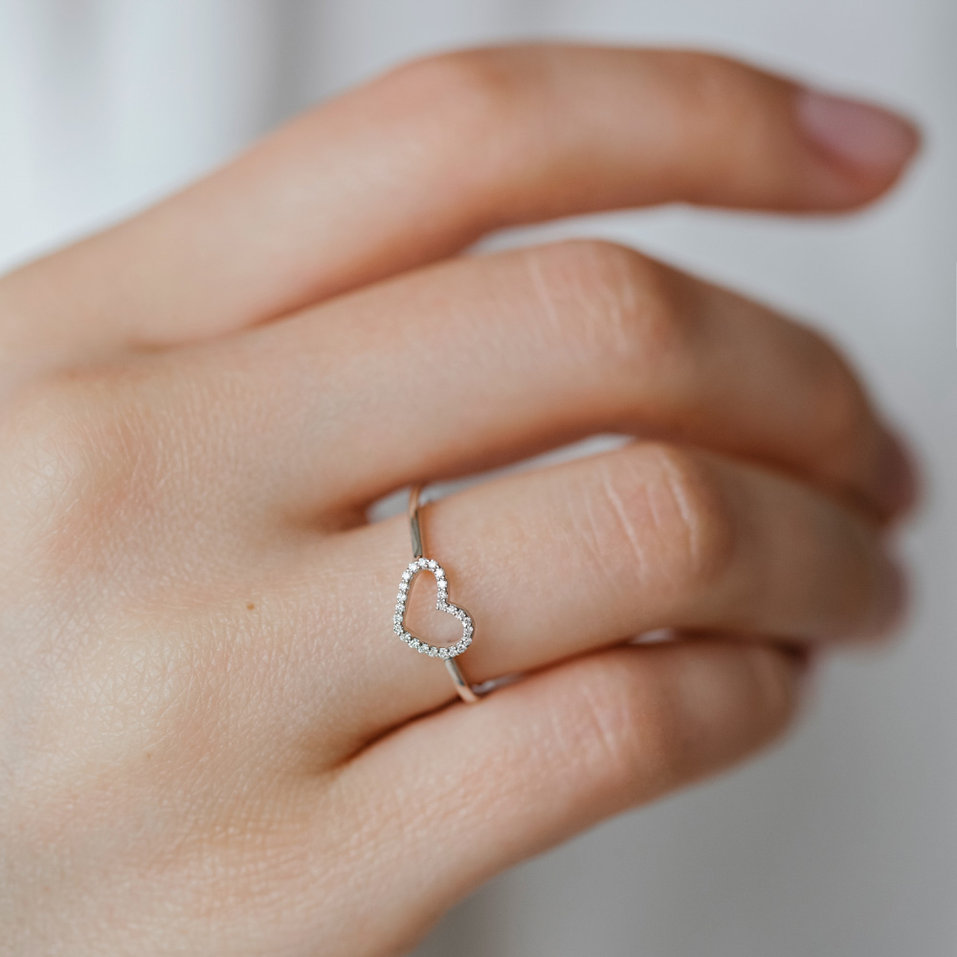 Prsteň s diamantmi Wild Heart