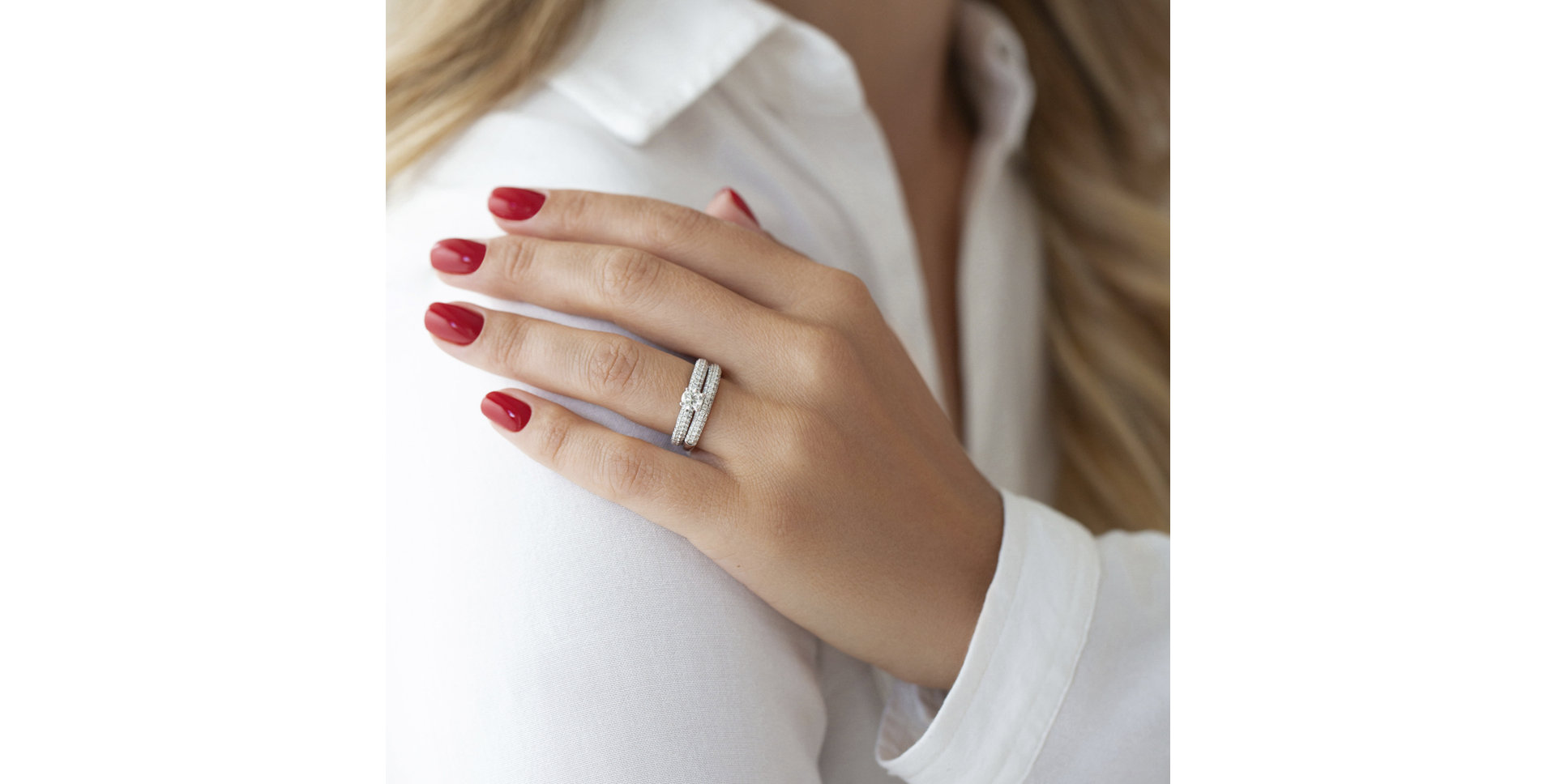 Prsteň s diamantmi Ainsley