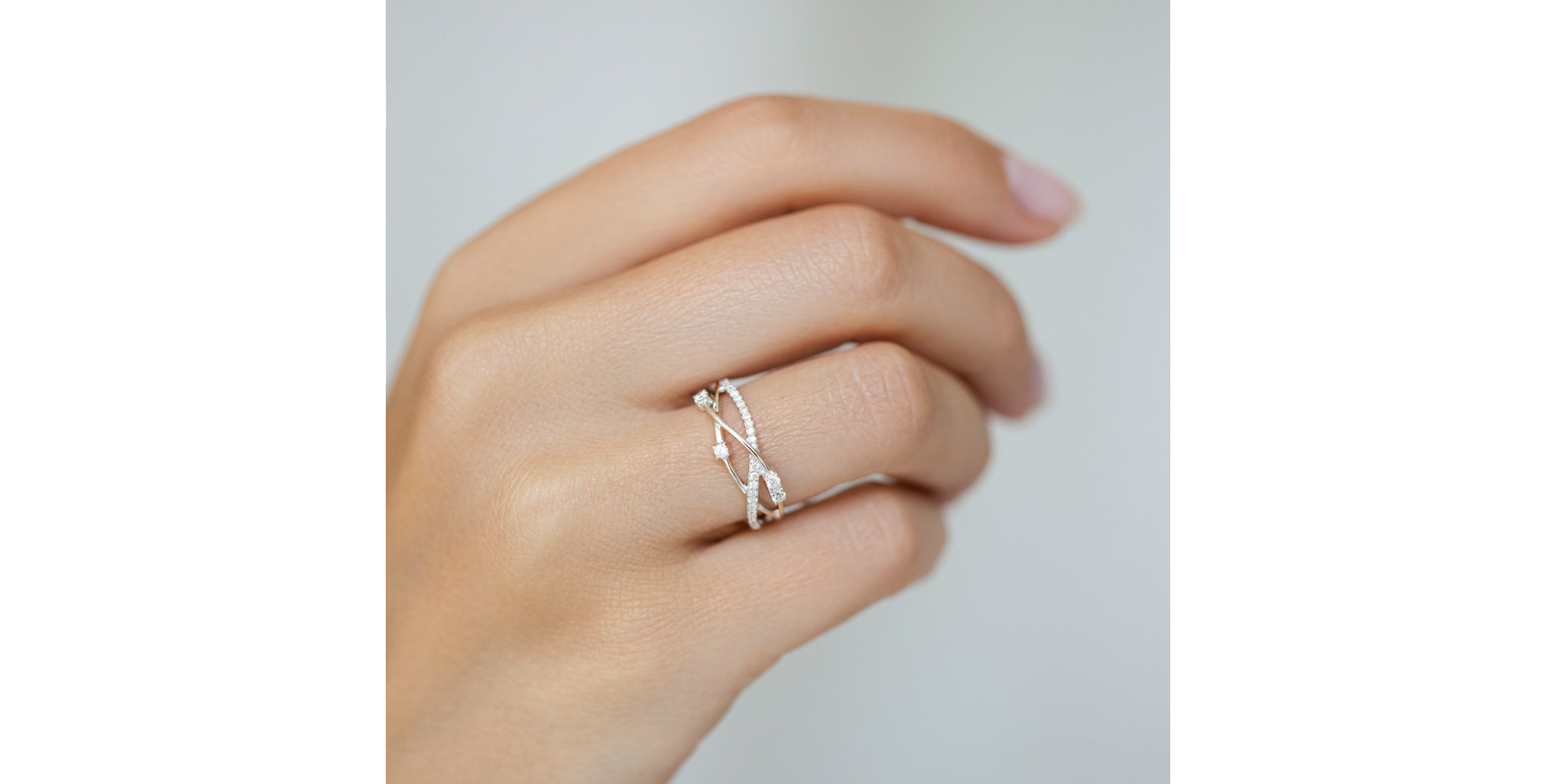 Prsteň s diamantmi Infinite Elegance