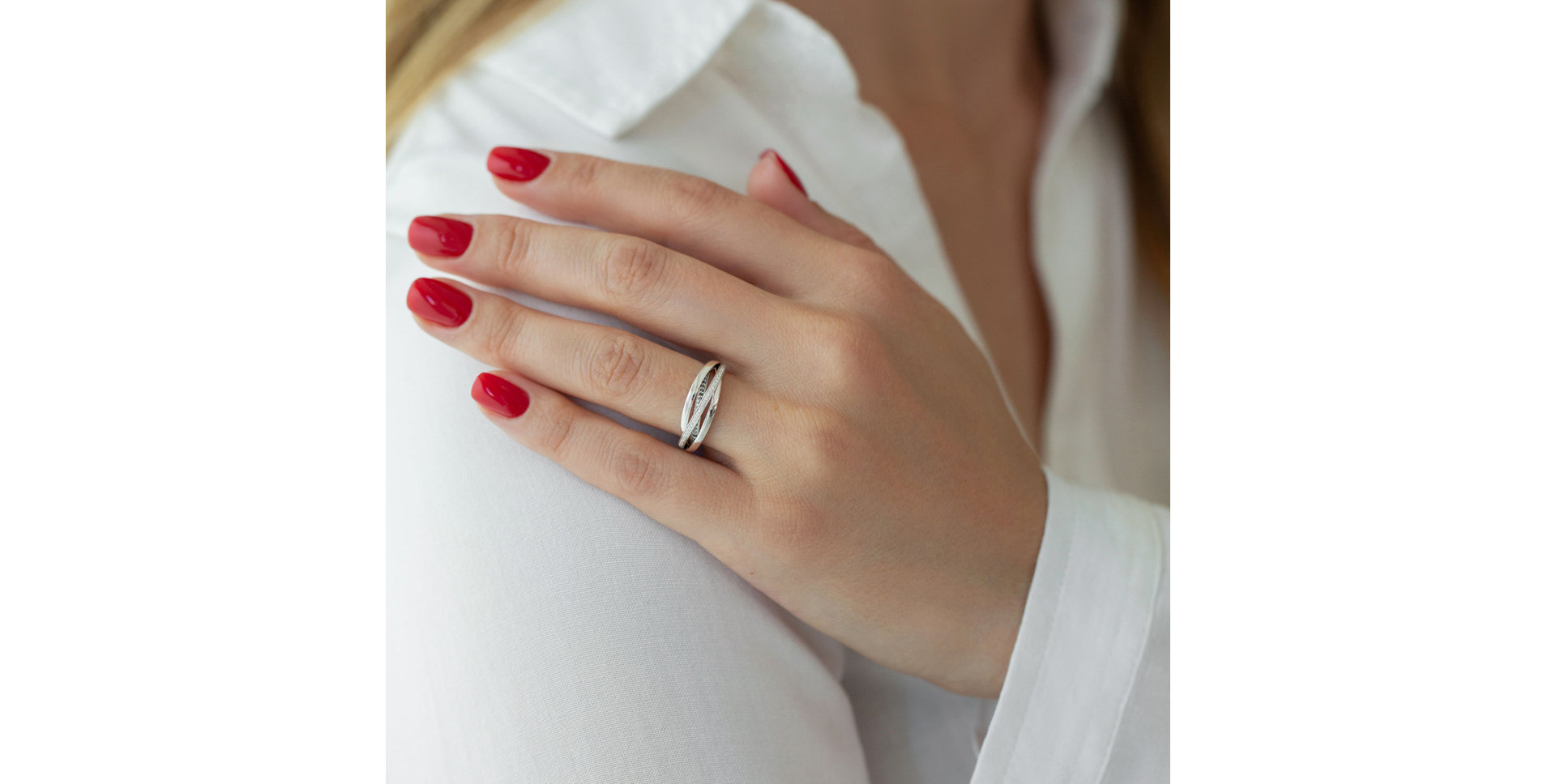 Prsteň s hnedými diamantmi Heaven Ray